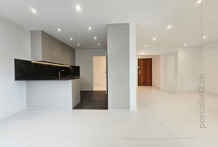 vaste logement 3.5 pièces rénové - Lumineux, au calme et proche du centre-ville