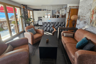 confortable 3,5 pièces avec jardin - authenticité et modernité en Gruyère