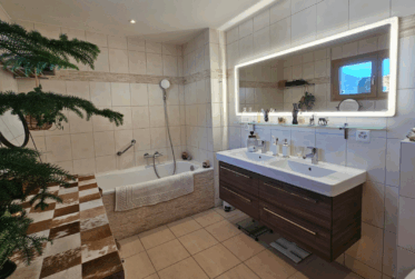 confortable 3,5 pièces avec jardin - authenticité et modernité en Gruyère