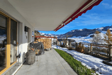 confortable appartement 3.5 pièces avec jardin privatif et poêle
